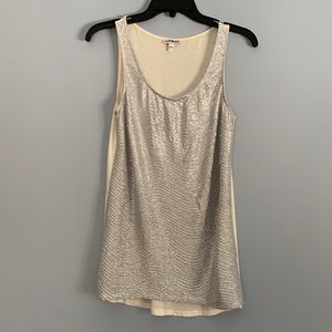 Silver Express Size Small Tank Cream Back